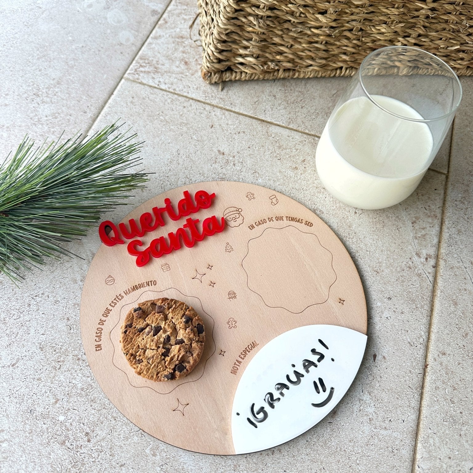 BANDEJA PARA PAPÁ NOEL - MINIPIU