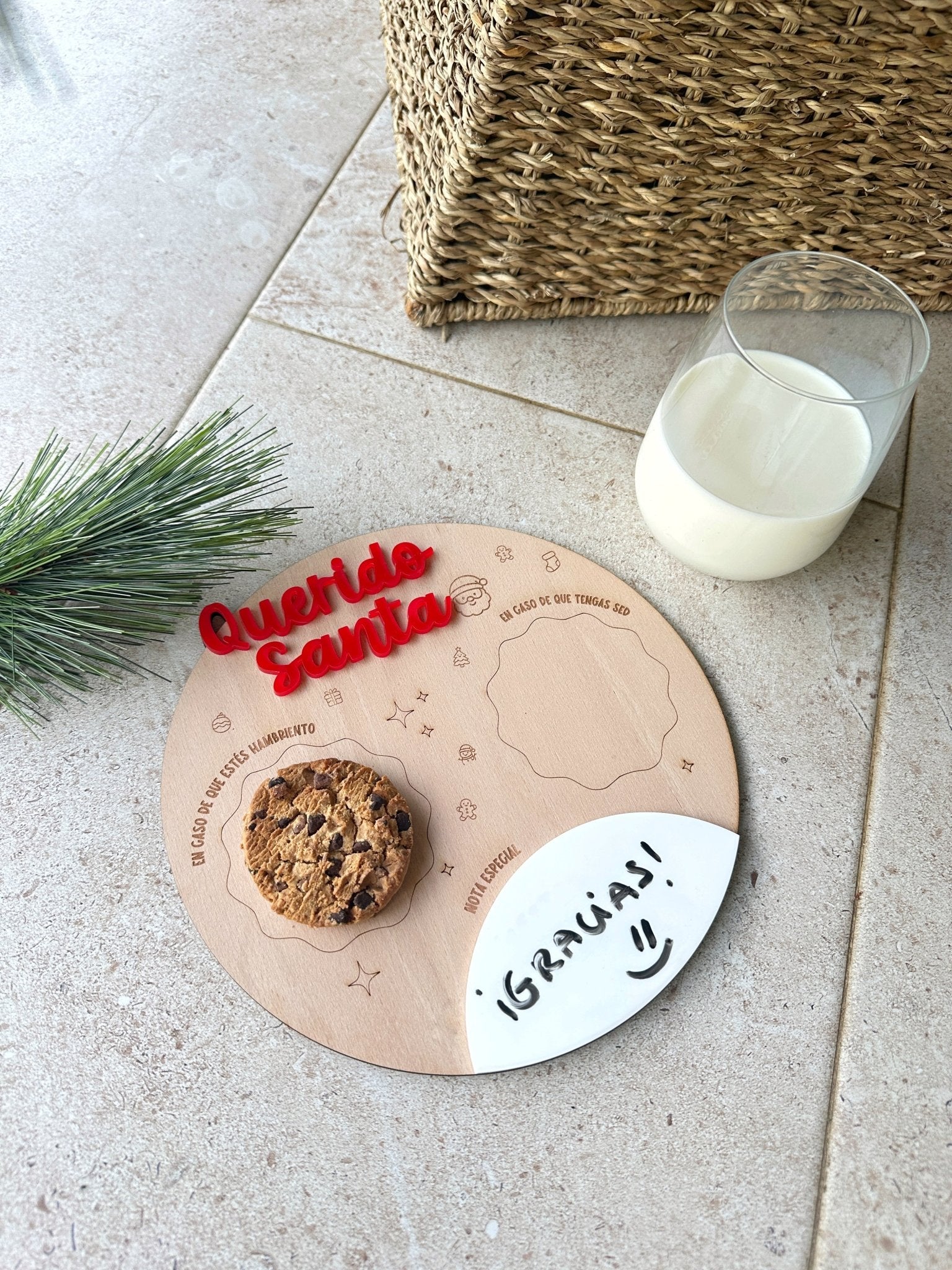 BANDEJA PARA PAPÁ NOEL - MINIPIU