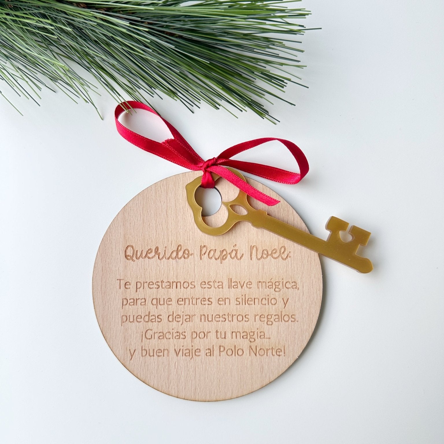 Llave mágica PAPÁ NOEL - MINIPIU