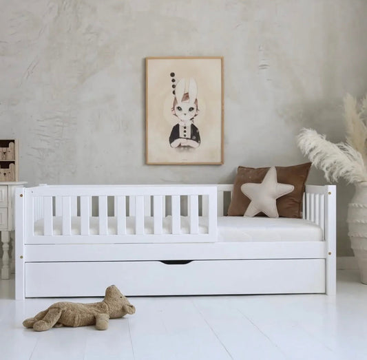 Cama montessori con cajón MÁLAGA · A MEDIDA - MINIPIU