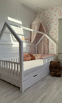 Cama casita montessori con cajón A CORUÑA · A MEDIDA - MINIPIU