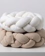 Trenza protectora para cuna y cama artesanal MUSELINA BLANCA - MINIPIU