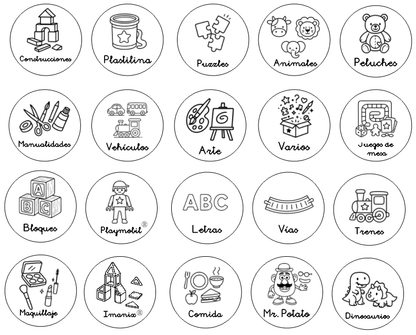 Organizadores de juguetes - MINIPIU