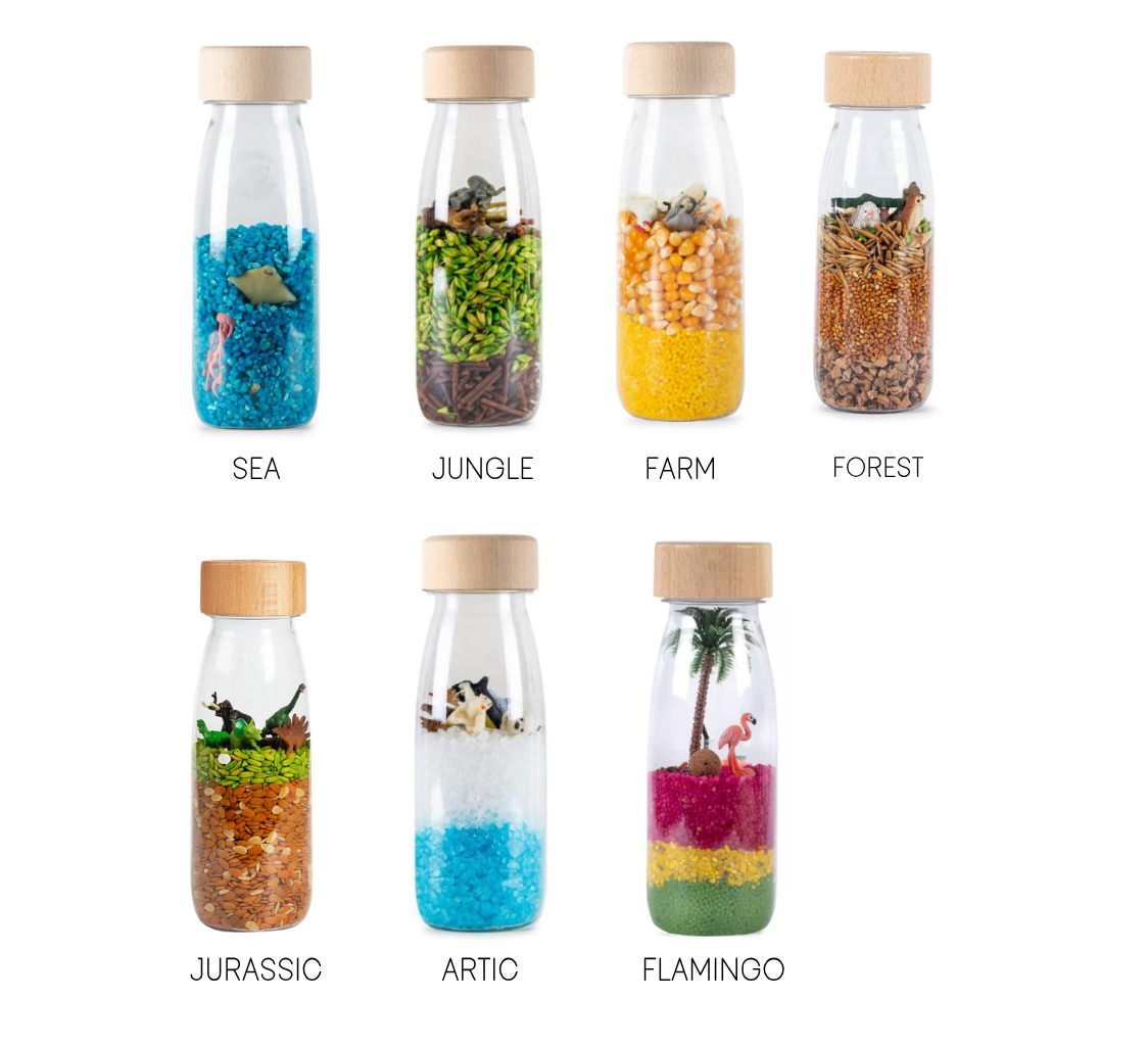 Botellas sensoriales SPY BOTTLE - MINIPIU