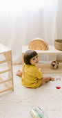 Estantería montessori de madera maciza de 2 estantes - MINIPIU