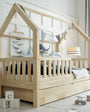 Cama casita montessori con cajón A CORUÑA · A MEDIDA - MINIPIU