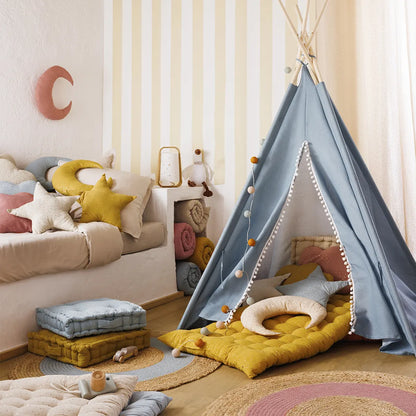 Tenda teepee blu