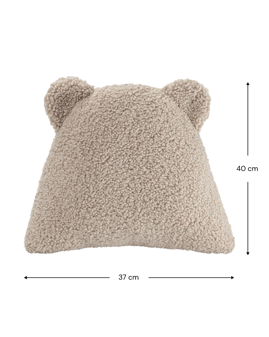 Teddybär-Kissen in Beige