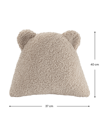 Teddybär-Kissen in Beige