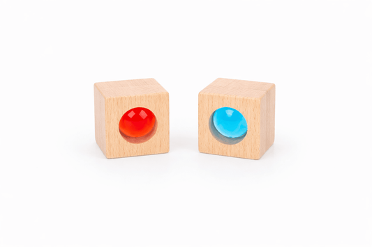 bloque sensorial bebe colores