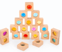 bloque sensorial colores juego bebes