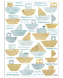 Barcos y olas adhesivos decorativos - MINIPIU
