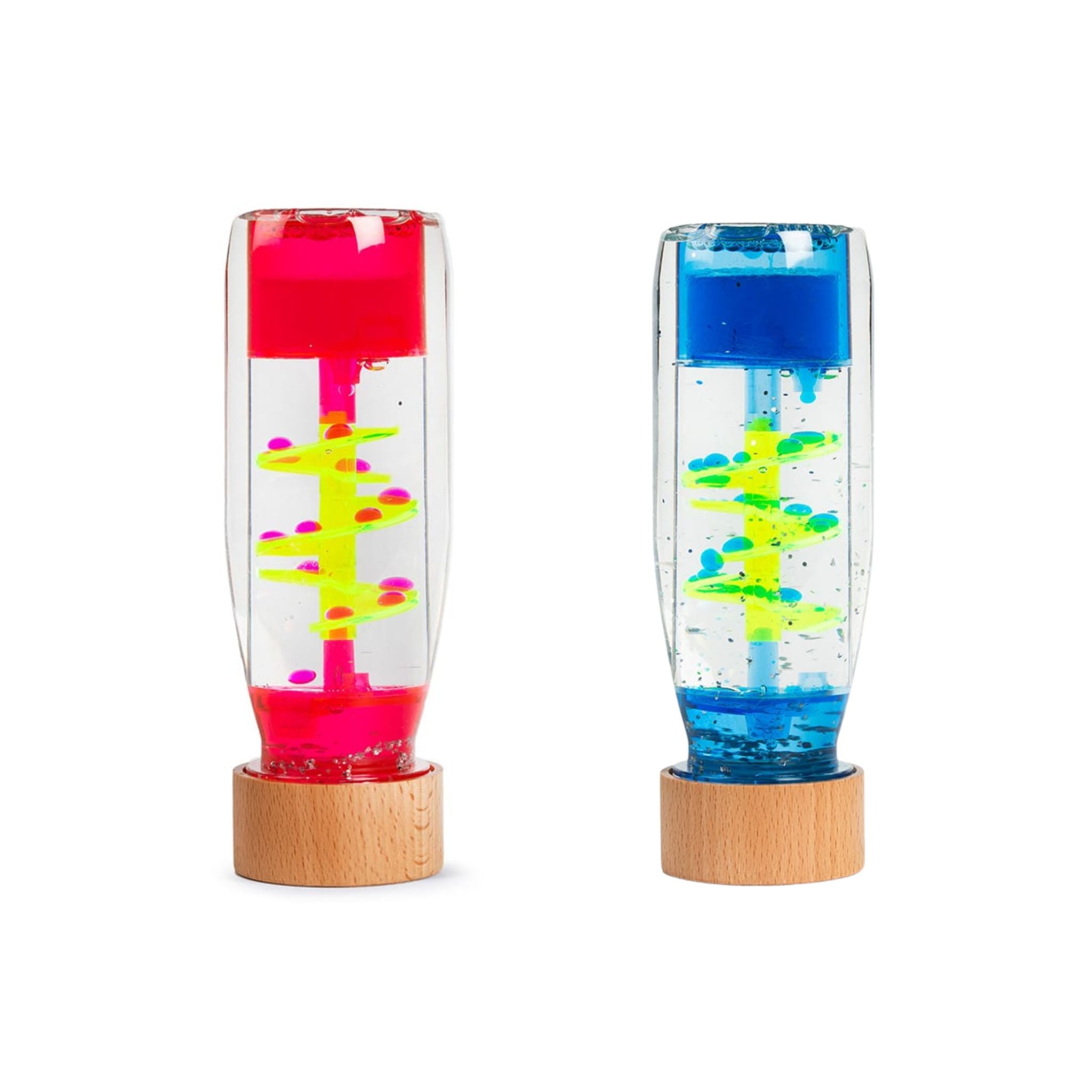 botella sensorial espiral