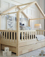 Cama casita montessori con cajón HUELVA · A MEDIDA - MINIPIU