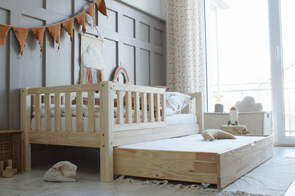 Cama montessori con cajón MÁLAGA · A MEDIDA - MINIPIU