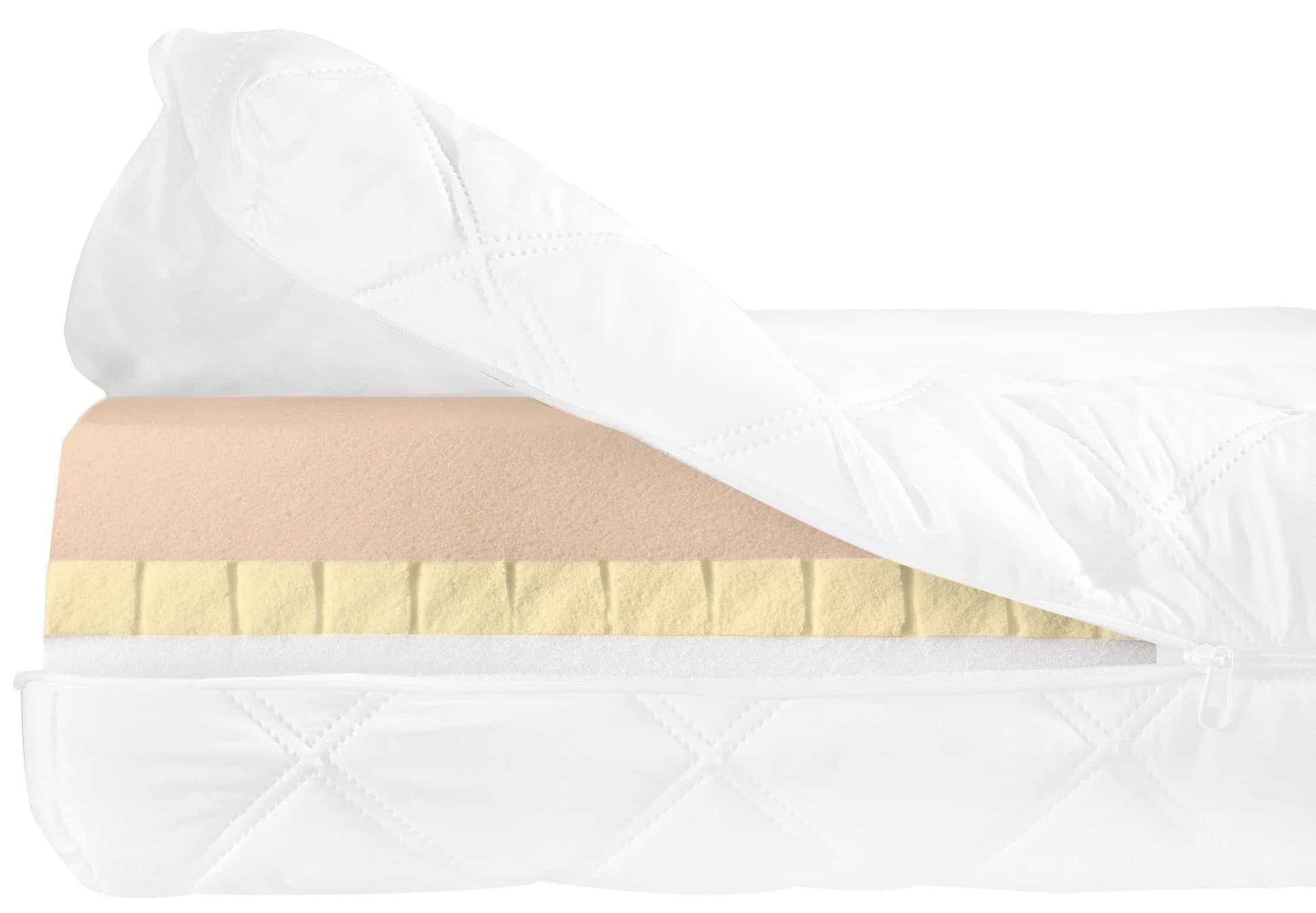 Colchón - 14 cm - Espuma, látex y visco - H1/H2 - MINIPIU