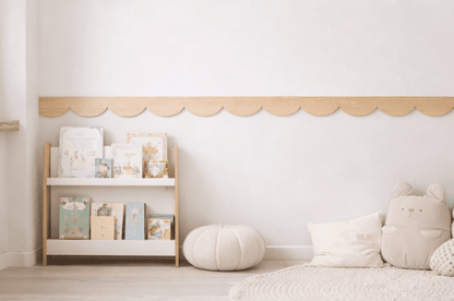  cornisa ondas habitacion infantil montessori librería infantil