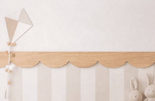 cornisa ondas decoración infantil