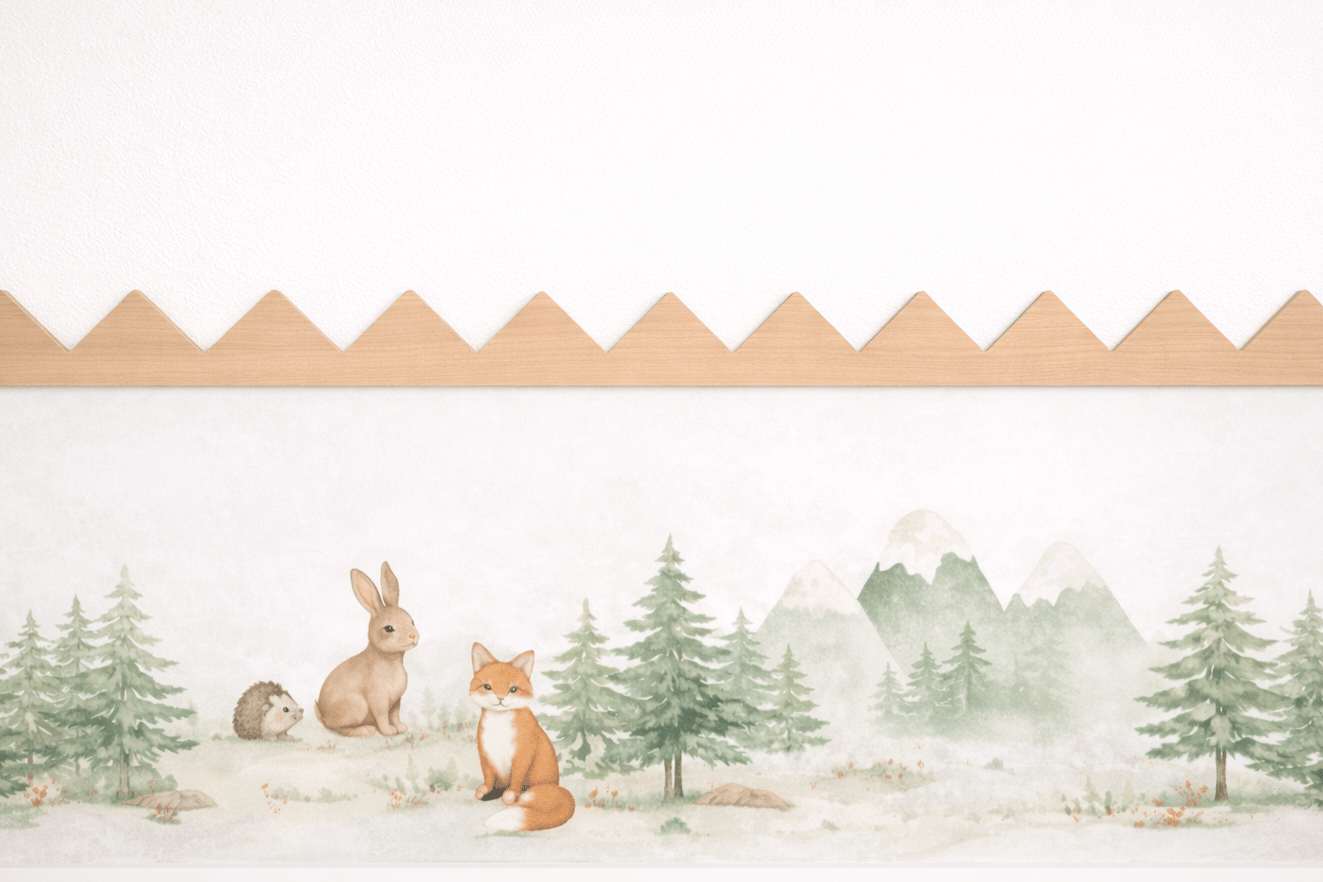 cornisa picos montaa habitacioj infantil