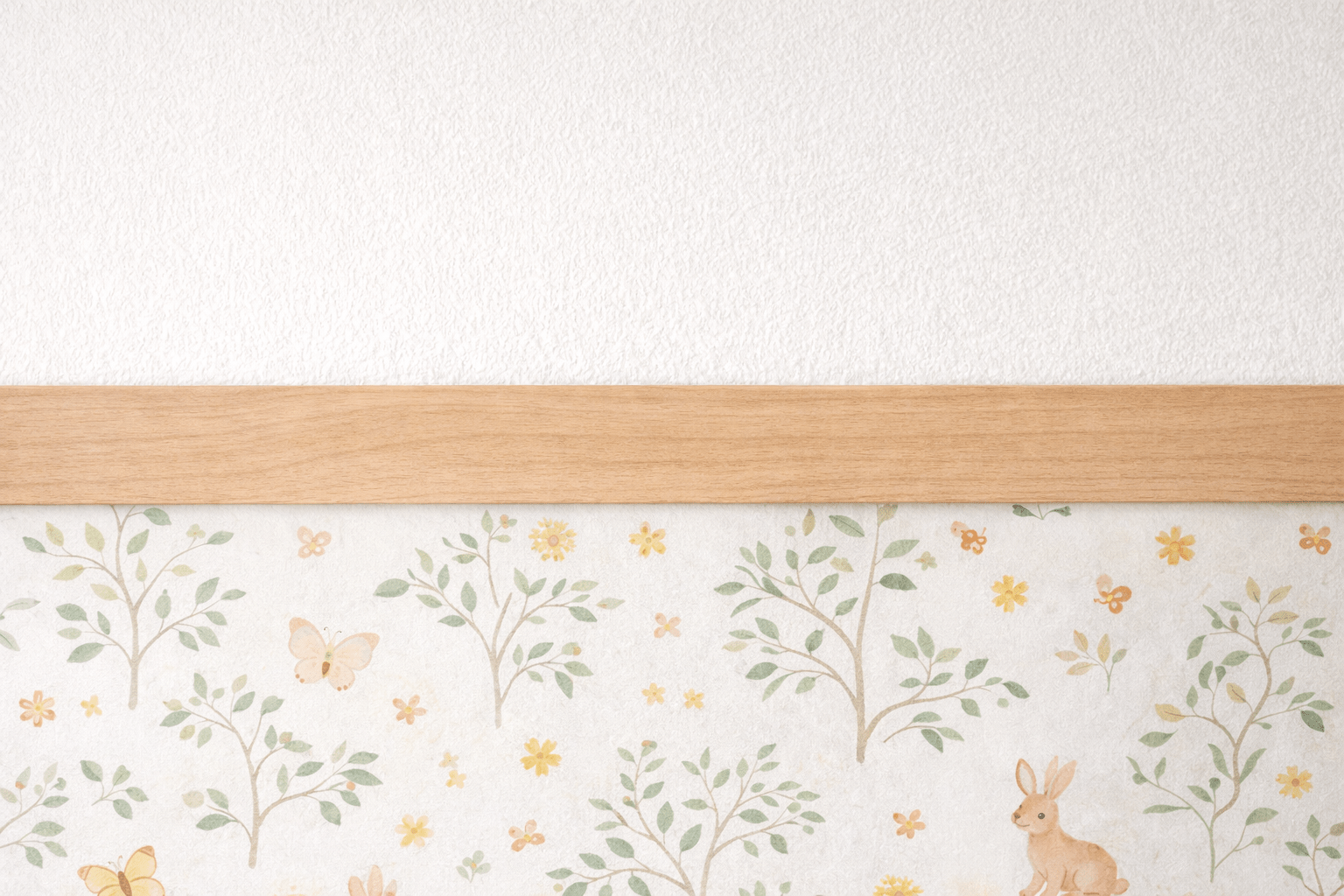 cornisa recta detalle habitacion infantil