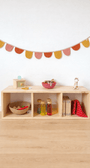 Cubo triple Montessori Infantil Essential 30 x 90 cm - MINIPIU