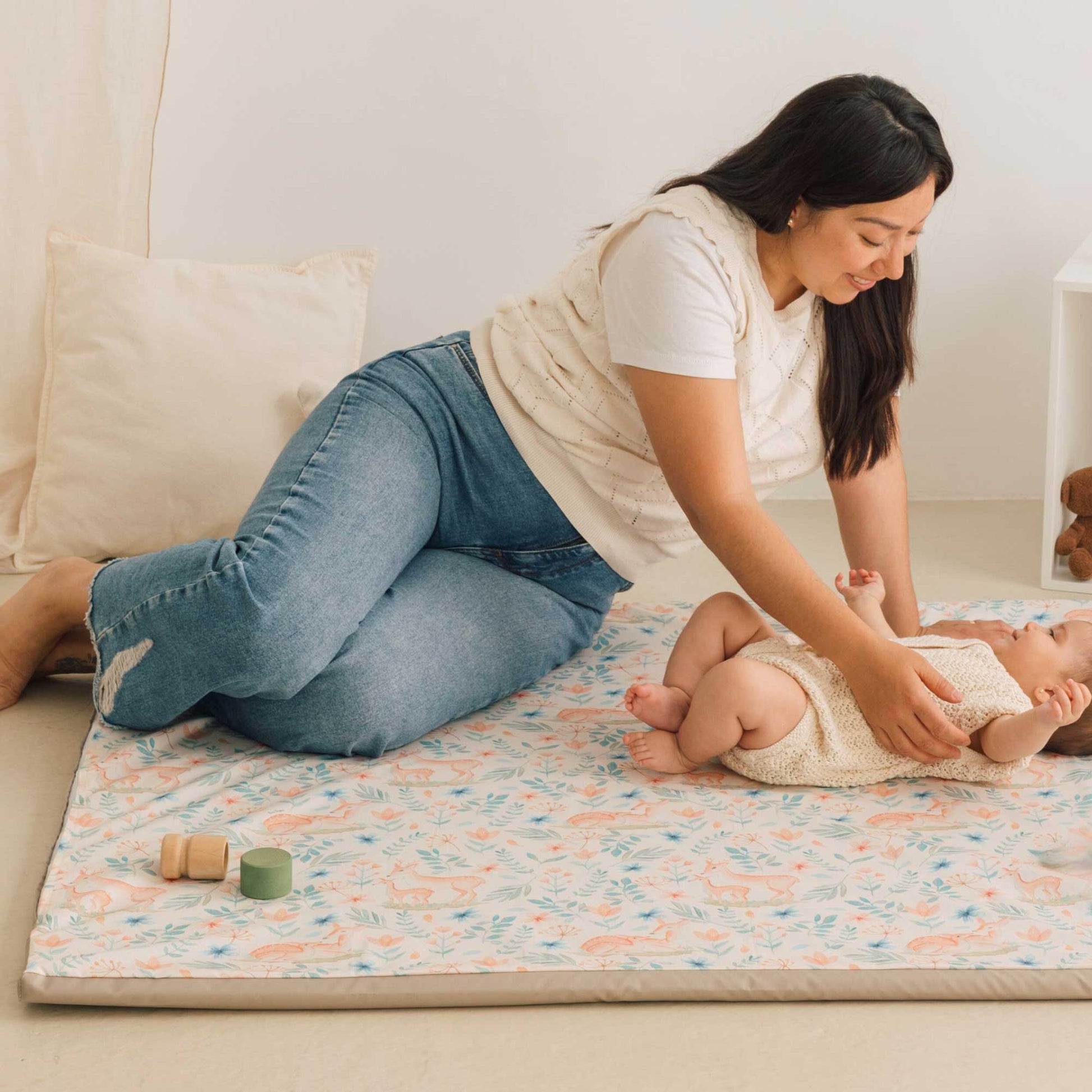 Alfombra de juego estampado mamá - MINIPIU