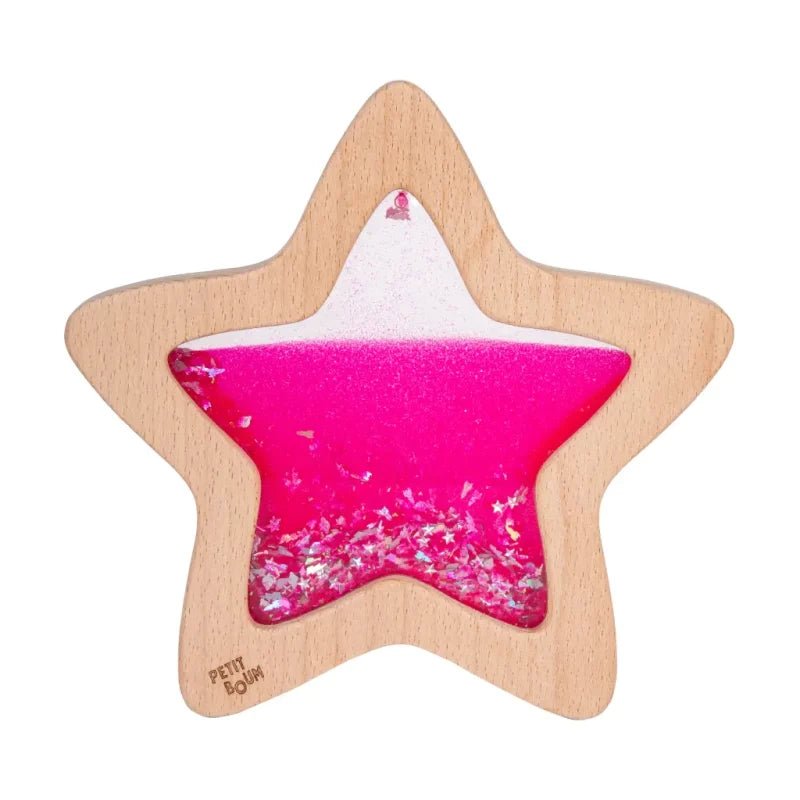 Estrella sensorial rosa - MINIPIU