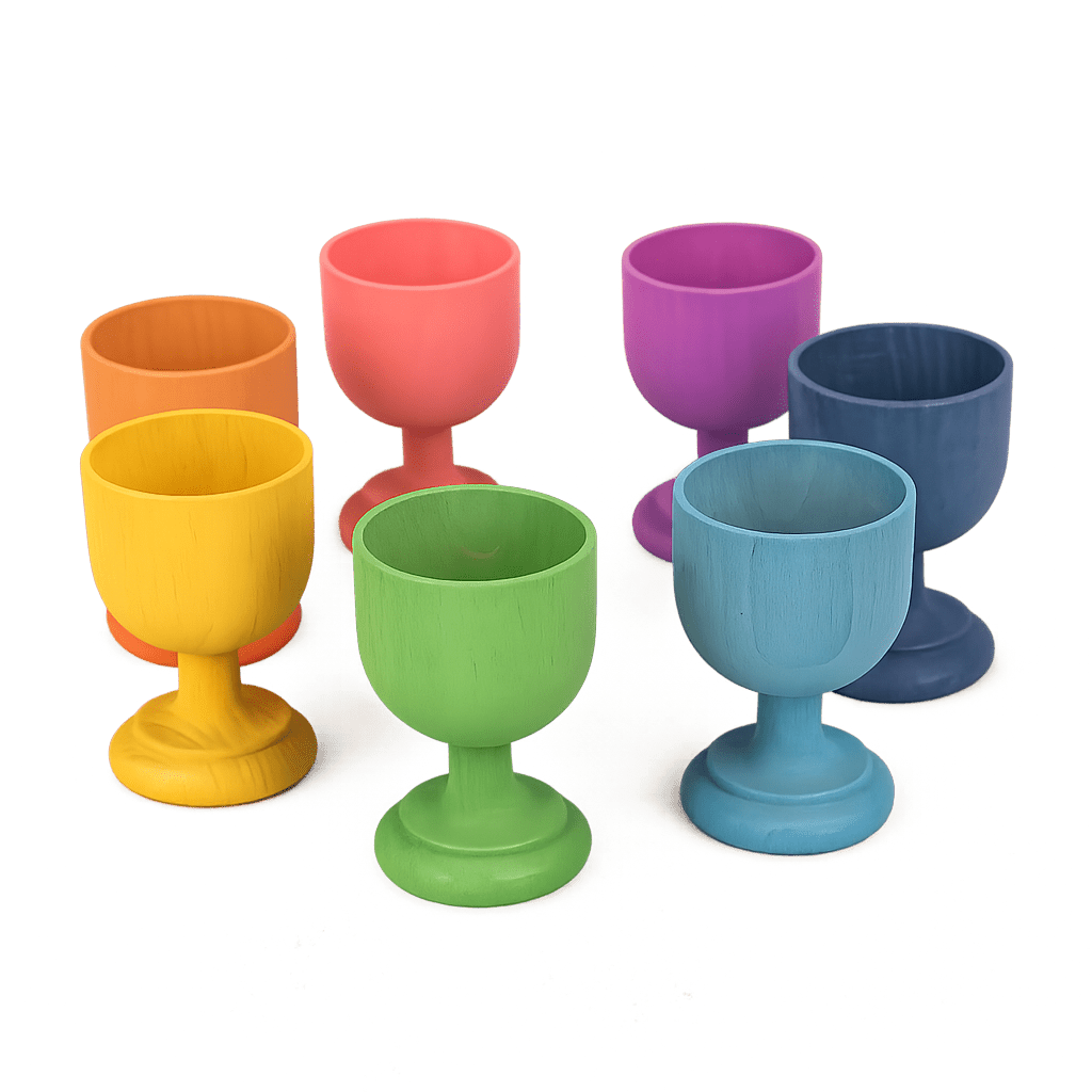 huevera color infantil 