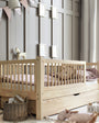 Cama nido montessori con cajón GALICIA 90 x 190 cm, de pino macizo - MINIPIU