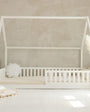 Cama casita montessori HUESCA 140 x 200 de pino macizo - MINIPIU