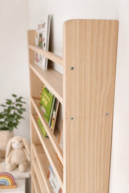 Librería infantil cuentos montessori costado