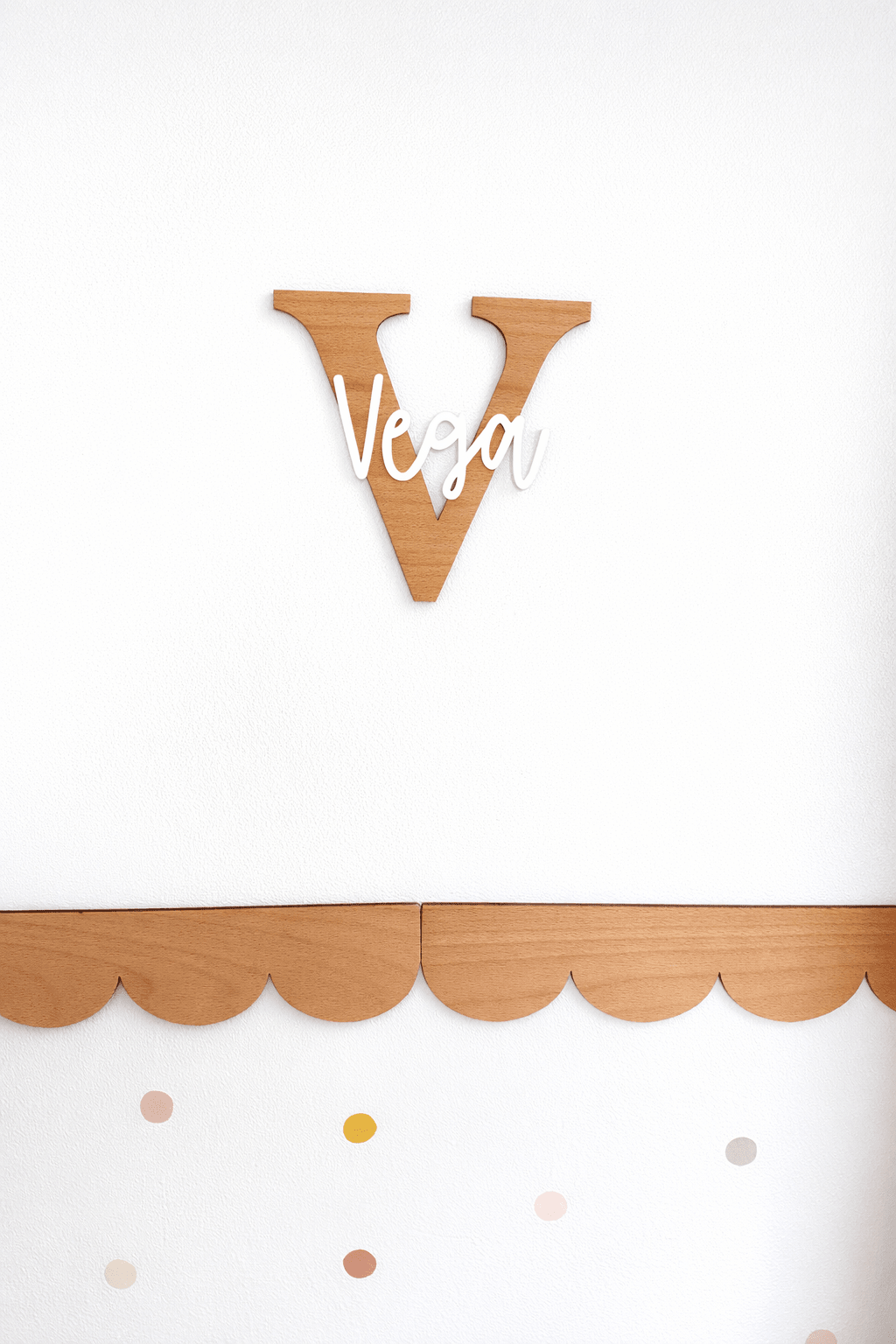 Nombre personalizado decoración infantil