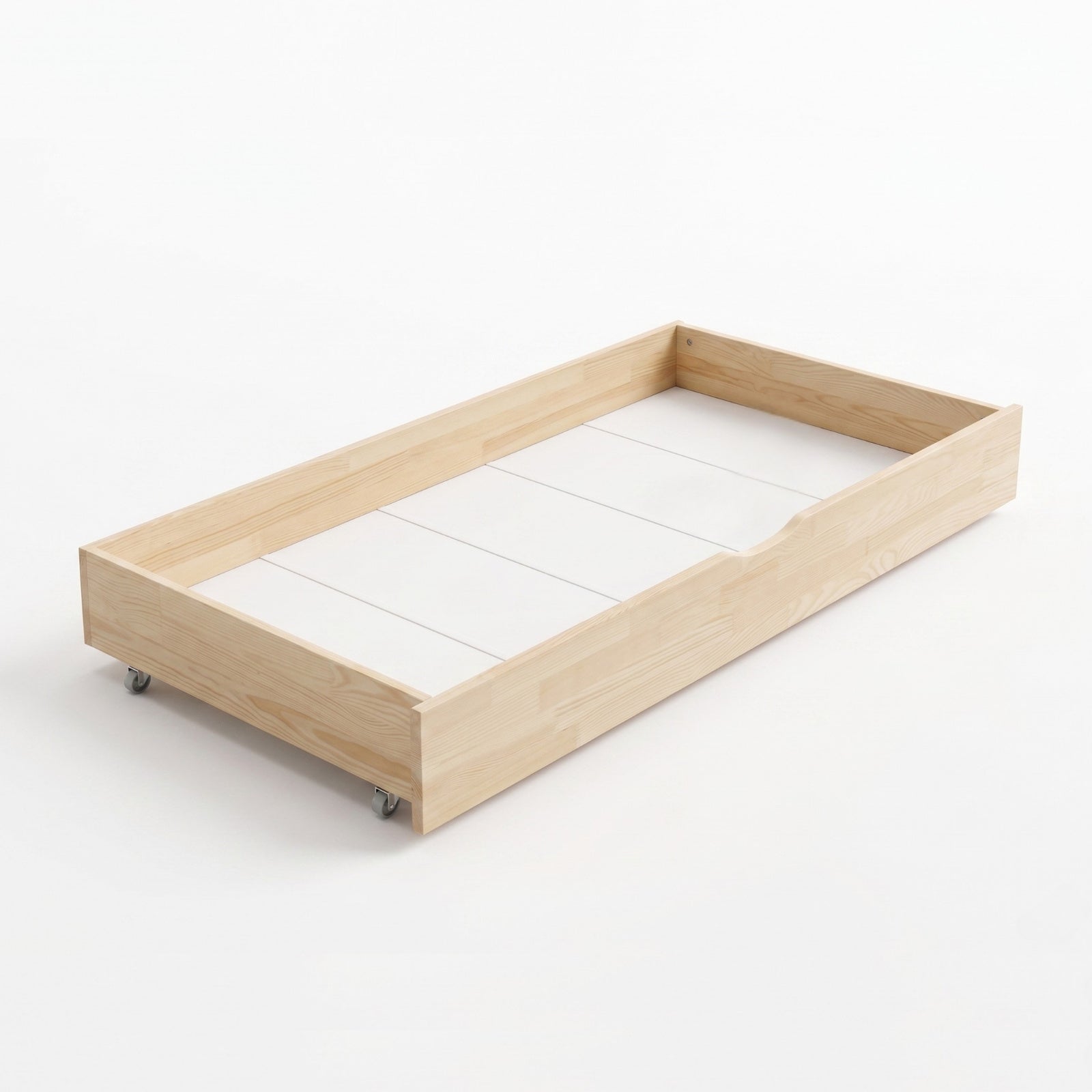 Cajón inferior de almacenaje para cama Montessori evolutiva
