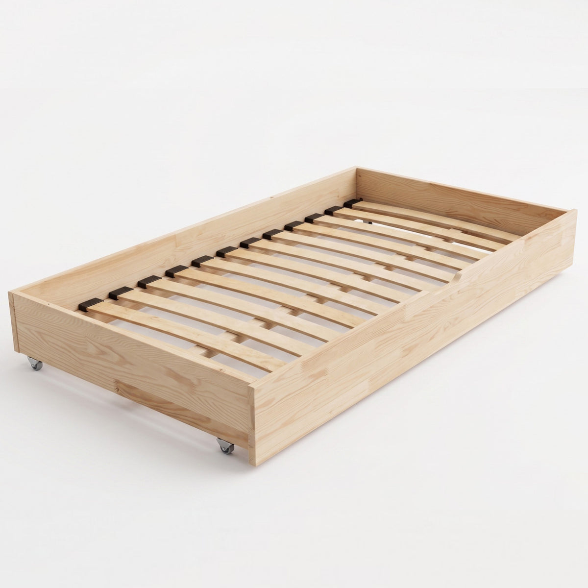 Cajón cama nido con somier para cama Montessori evolutiva