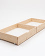 Dos cajones de almacenaje bajo cama Montessori evolutiva