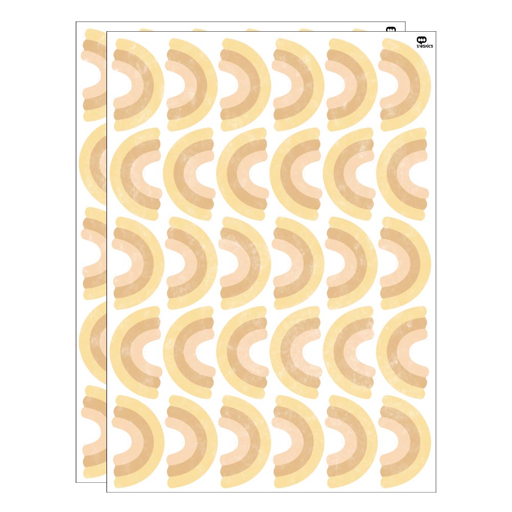 Mini arcoiris adhesivos decorativos - MINIPIU