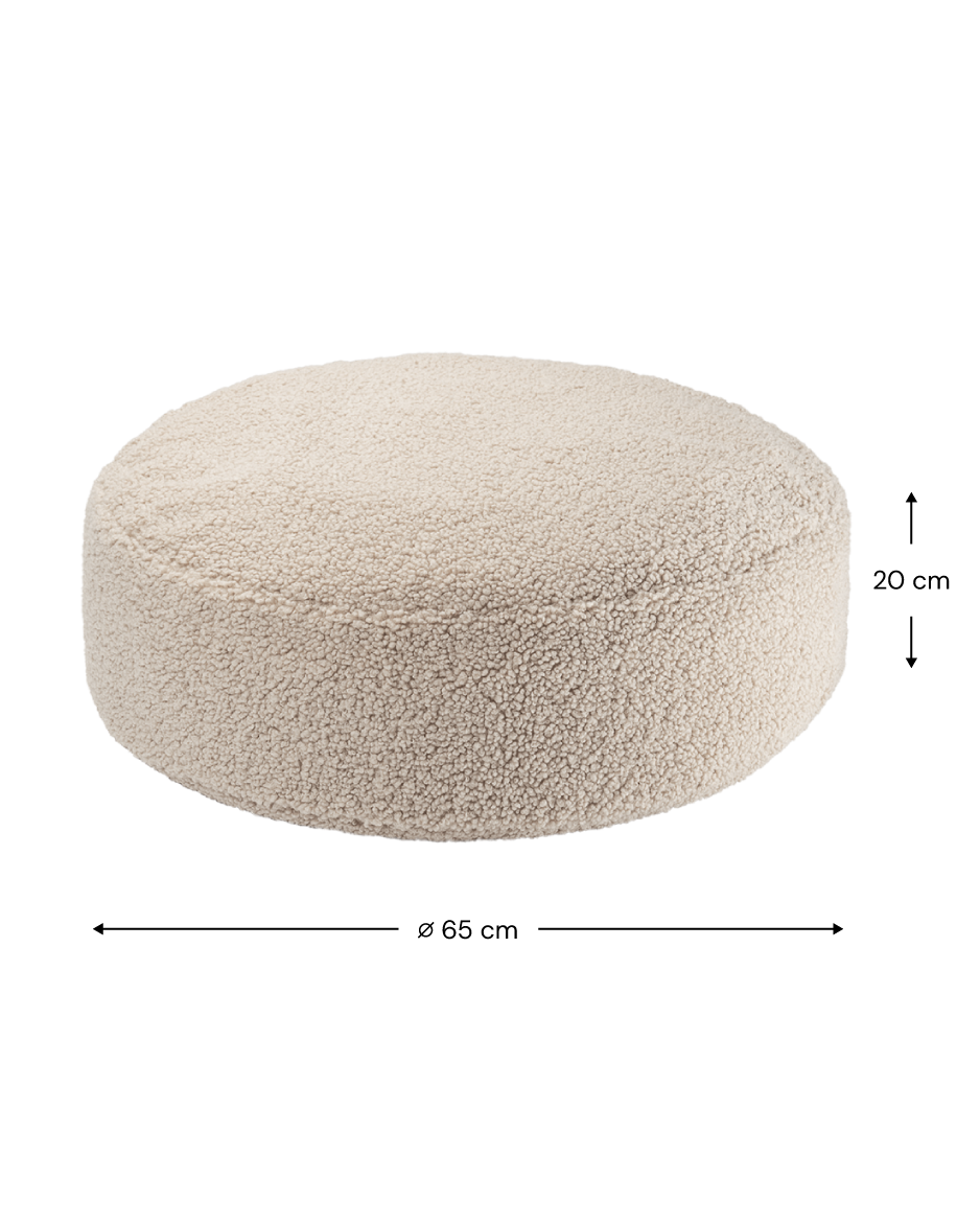 Puff Ottoman Beige