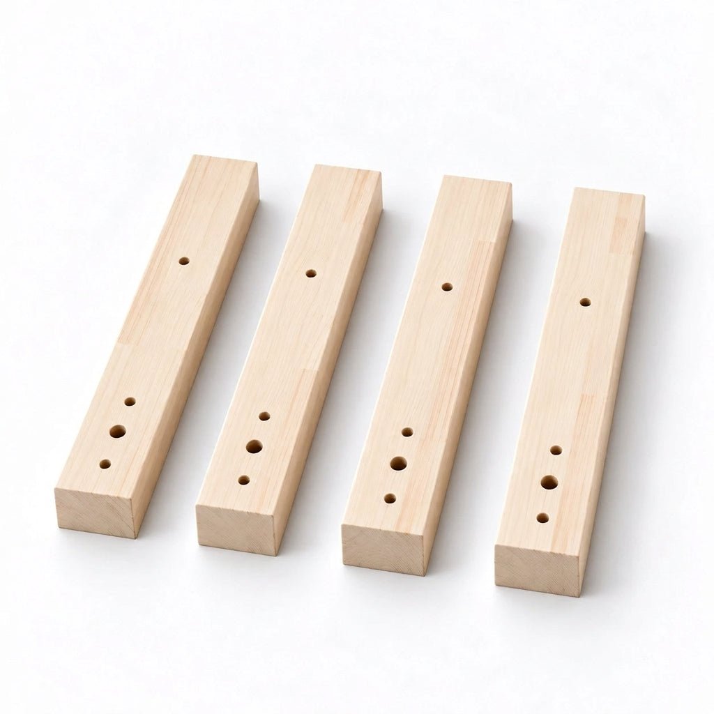 Kit de patas de 19,5 cm para cama Montessori evolutiva - MINIPIU