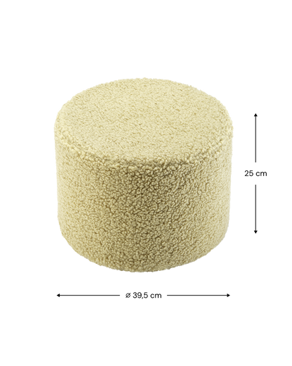 Pouf rond Matcha