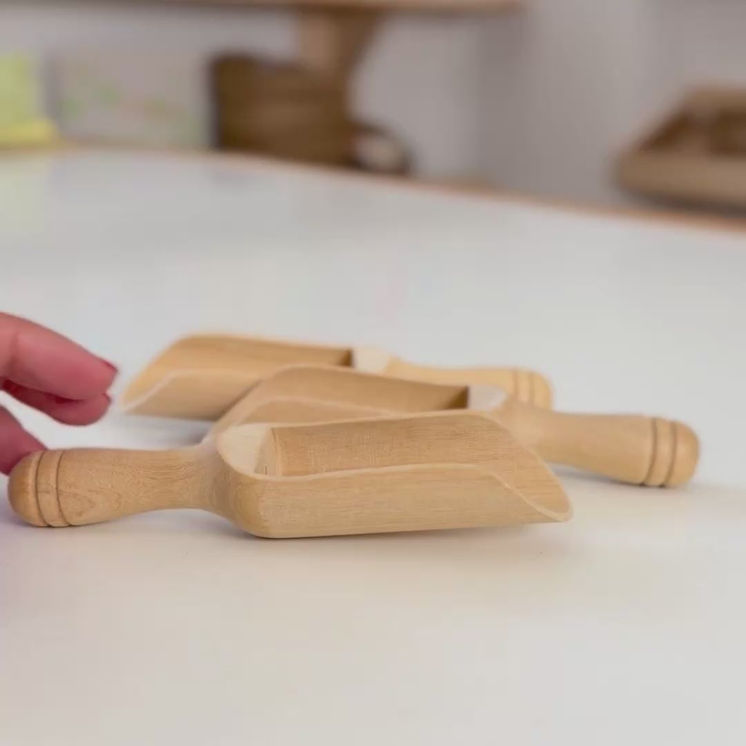 Wooden shovel
