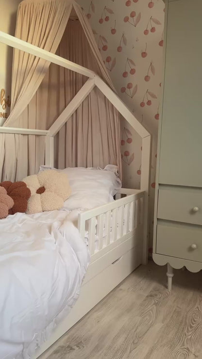 Cama casita montessori con cajón A CORUÑA · A MEDIDA