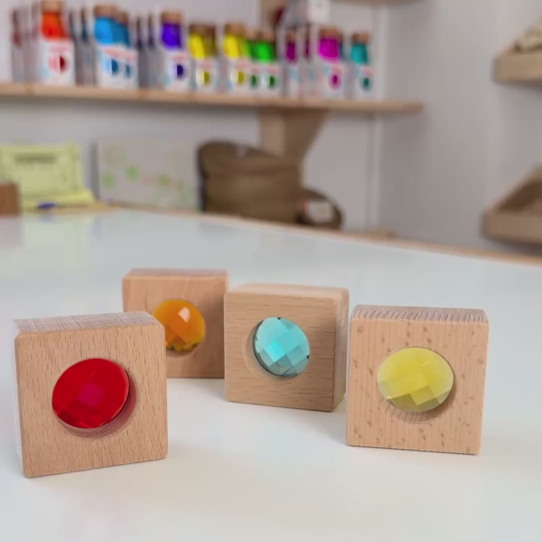 Wooden Kaleidoscope Block