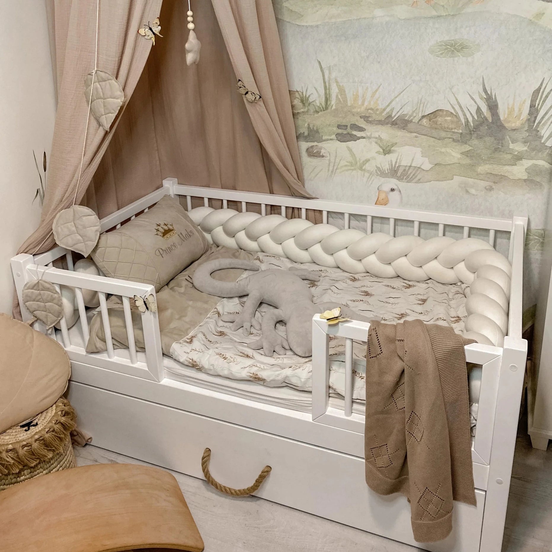 Cama ALMA 105 x 190 cm - detalle