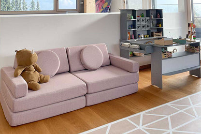 Shappy Play Sofa Ultra Plush Soft Pink