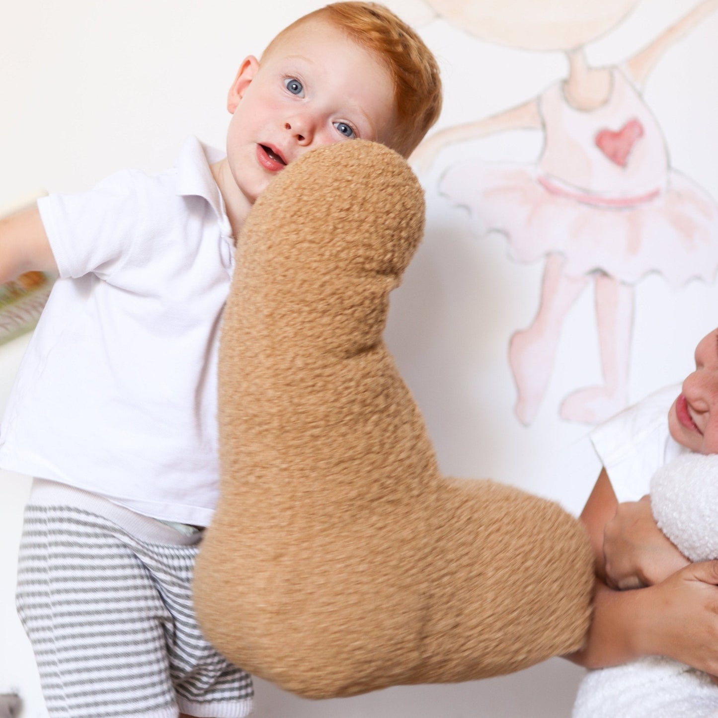 Cojín Letra Inicial Bouclé: Personaliza tu Espacio con Estilo - MINIPIU