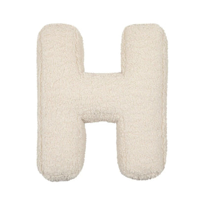 Cojín Letra Inicial Bouclé: Personaliza tu Espacio con Estilo - MINIPIU