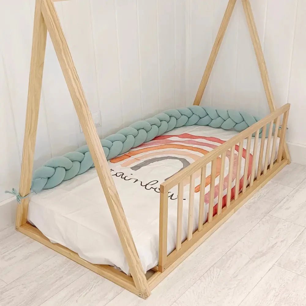 Trenza Protector de Cuna 180cm MENTA - MINIPIU