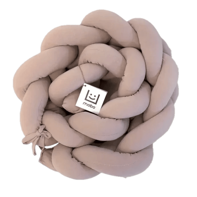 Trenza Protectora Cuna Rosa 180cm para Mayor Seguridad y Estilo - MINIPIU