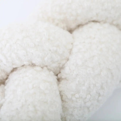 Trenza Protectora de Cuna y cama 200cm BOUCLE BLANCO - MINIPIU