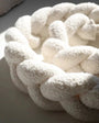 Trenza Protectora de Cuna y cama 200cm BOUCLE BLANCO - MINIPIU